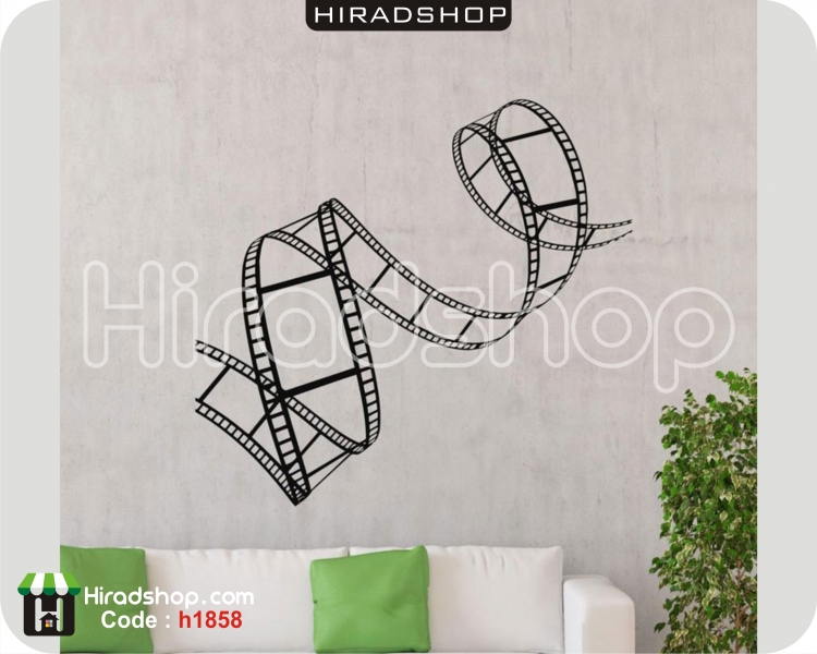 استیکر و برچسب دیواری نگاتیو فیلم کد h1858