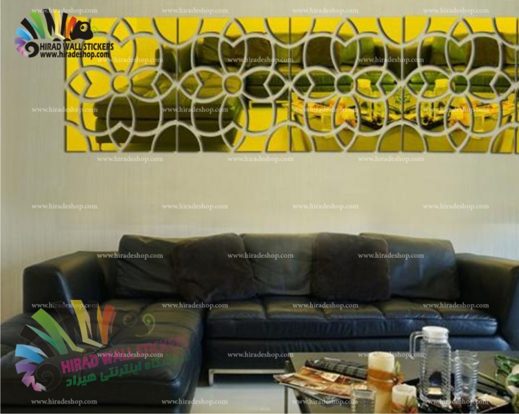 آینه دکوری تایل گل نیلوفر کد hpa049 آینه دکوری تایل گل نیلوفر کد hpa049