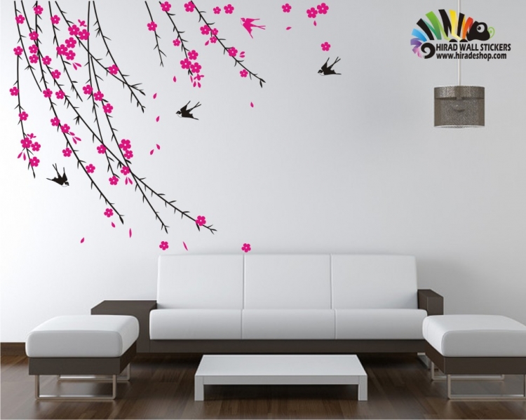 استیکر شاخه آویز در باد کد h420 استیکر شاخه آویز در باد کد h420