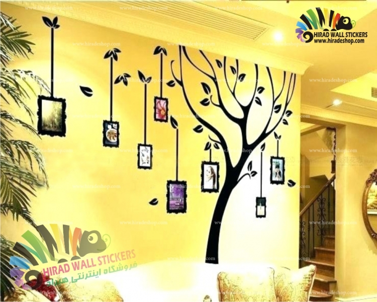 استیکر درخت قاب عکس tree wall stickers کد h910