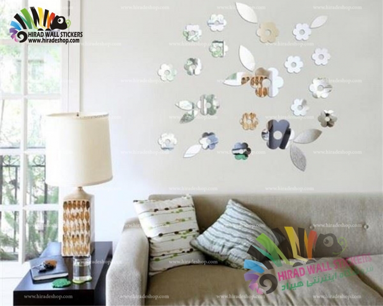 آینه دکوراتیو طرح گل و برگ کد hpa084 آینه دکوراتیو طرح گل و برگ کد hpa084