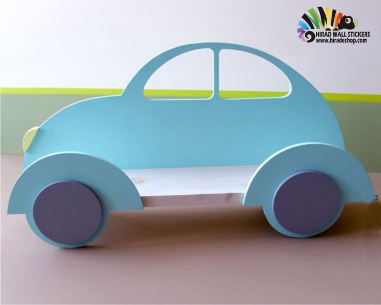 شلف دیواری طرح ماشین car wall shelf کدhacs004