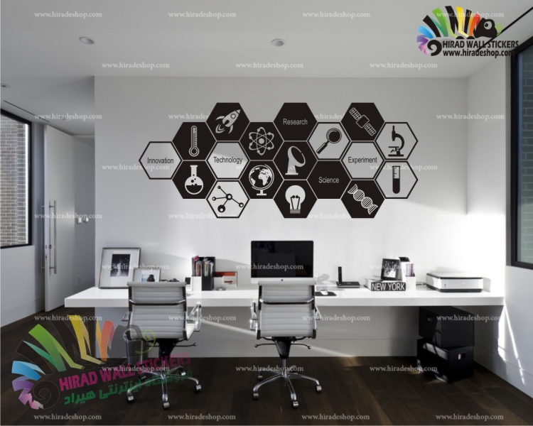 استیکر و برچسب دیواری اداری علمی و تکنولوژی Technology & Scientific Wallstikers کد h1603 استیکر و برچسب دیواری اداری علمی و تکنولوژی Technology & Scientific Wallstikers کد h1603