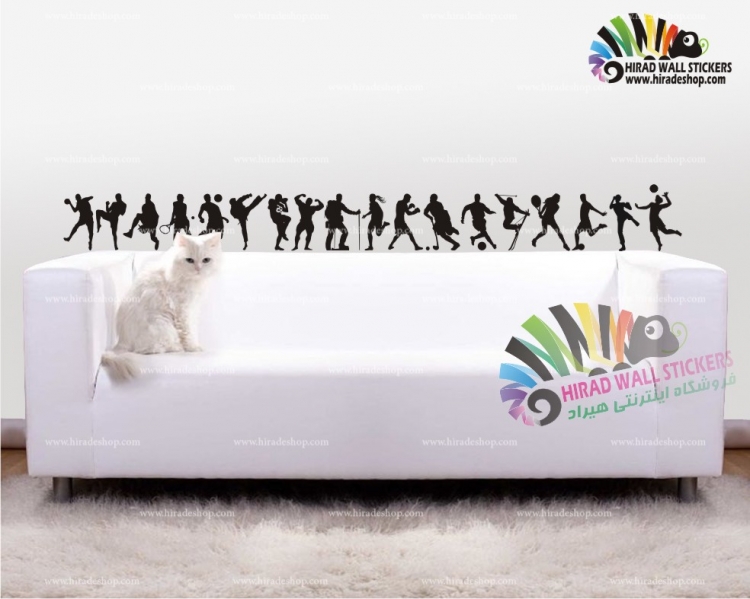استیکر پک ورزشی باشگاه ، GYM WALL STICKERS کد h569 استیکر پک ورزشی باشگاه ، GYM WALL STICKERS کد h569