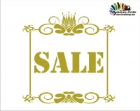 برچسب حراج sale wallstickers کد h2179