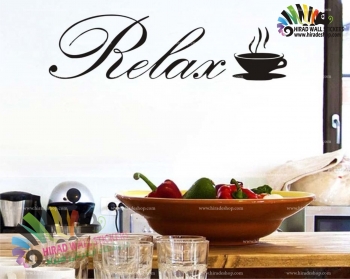 استیکر کافی شاپ چای آرام بخش Tea Wallstickers کد h1450