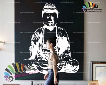 استیکر و برچسب دیواری ورزشی مدیتیشن و مراقبه Meditation Wallstickers کد h1426