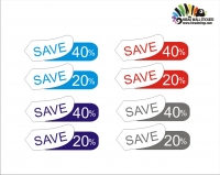 برچسب و استیکر حراج sale wallstickers کد h2298
