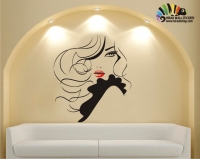 استیکر دختر girl wall stickers کد h426