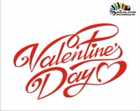 استیکر ولنتاین valentine wallstickersکد h2327