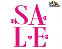 برچسب حراج sale wallstickers کد h2250