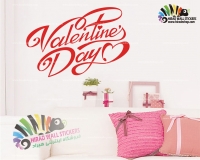 استیکر دیواری روز ولنتاین Valentine's Day Wallstickers کد h1102