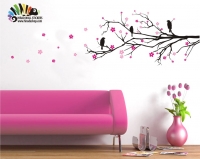 استیکر شاخه شکوفه bloom wallstickersکد h040