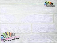 دیوارپوش فومی پشت چسبدار طرح چوب سفید کد WD-White