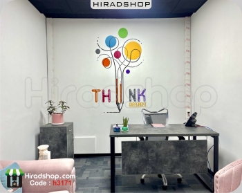 استیکر انگیزشی think wallstickers کد h3171