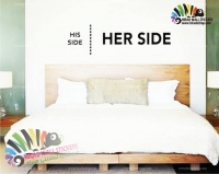 استیکر فانتزی his side/her side کد h873