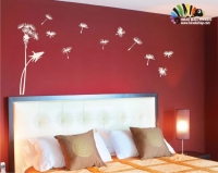 استیکر قاصدک dandelion wall stickeersکد h429