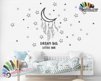 استیکر رویای بزرگ کوچولوها Dream Big Little One Wallstickers کد h973