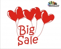 برچسب و استیکر حراج sale wallstickers کد h2261