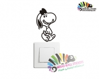 استیکر کلید پریز اسنوپیSwitches and Sockets wallstickers کد h2290
