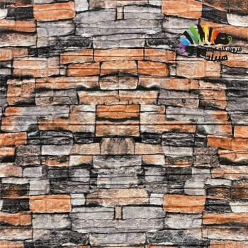 دیوارپوش فومی پشت چسبدار ایرانی طرح آنتیک کد m17