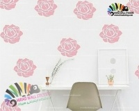 استیکر پک تکرار شونده گل رز Rose Flower Reapiting Pack Wallstickers کد h988