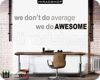 برچسب انگیزشی اداری باهم می توانیم awesome wallstickers کد h3395