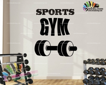 استیکر و برچسب دیواری ورزشی و بدنسازی sport & body building wallstickers کدh1596