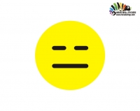 استیکر تلگرام طرح ناراحت sad emoji wall sticker کدtgh009