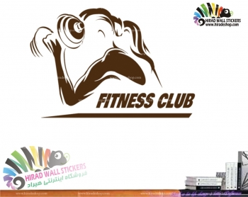 استیکر و برچسب دیواری ورزشی فیتنس و بدنسازی بانوان Sport & Womens Fitness club Wallstickers کد h1563
