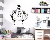 استیکر بسکتبال لبرون جیمز basketball wall stickersکد h818