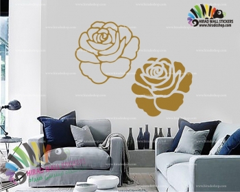 استیکر گل رز roses wall stickers کد h911