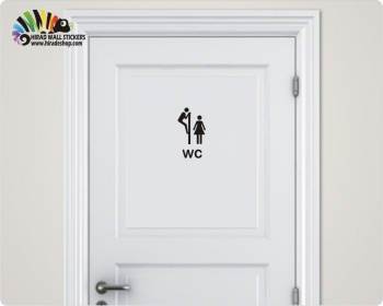 برچسب در سرویس بهداشتی(دستشویی و توالت) کد h3024