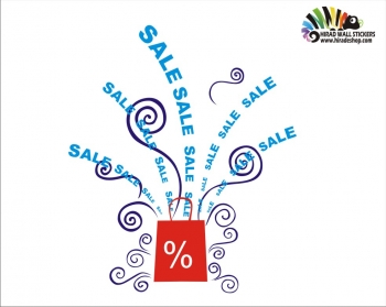برچسب و استیکر حراج off wallstickersکد h2037