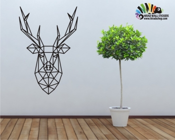 استیکر گوزن deer wall stickersکدh433