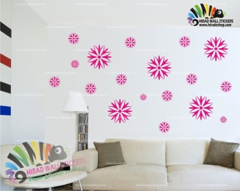 استیکر طرح گل راشن Rashen Flower Wallstickers کد 953