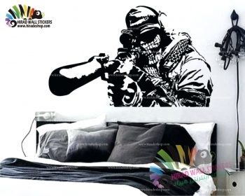 استیکر اسنایپر ، تفنگ ، sniper کد h856