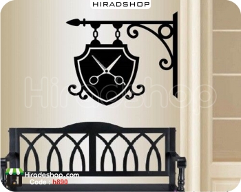 استیکر و برچسب دیواری آرایشگاه مردانه (تابلو قیچی) کد h890