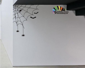 استیکر و برچسب دیواری تار عنکبوت spifer wall stickers کد h320