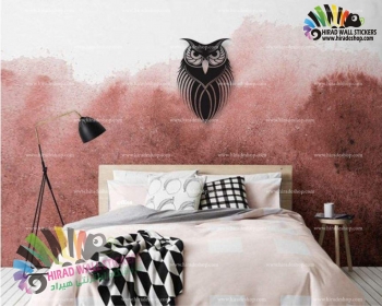 استیکر دیواری حیوانات جغد Owl Wallstickers کد h1263