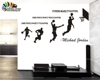 استیکر بسکتبال مایکل جردن کد h534