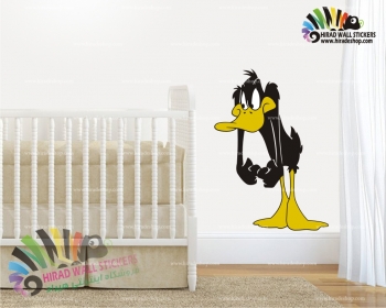 استیکر اتاق کودک دافی داک Daffy Duck wallsticker کد h843