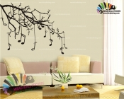 استیکر و برچسب دیواری موسیقی شاخه نت کد h798