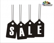برچسب و استیکر حراج sale wallstickers کد h2269