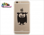 استیکر و برچسب موبایل جغد Mobile wallstickersکد h2450