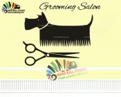 استیکر و برچسب دیواری حیوانات خانگی و پت شاپ سالن نظافت Pet Shop Grooming Salon Wallstickers کد h1036