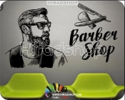 استیکر و برچسب دیواری آرایشگاه مردانه  barber shop wallstickersکد h1899