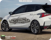 استیکر و برچسب دیواری گیم نت و کلوپ بازی گیمینگ need for speed wallstickers کد h1986