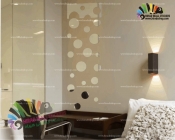 آینه دکوراتیو ریزش حباب کد hpa055
