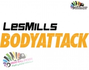 استیکر و برچسب دیواری ورزشی ، BODY ATTACK کد h1315